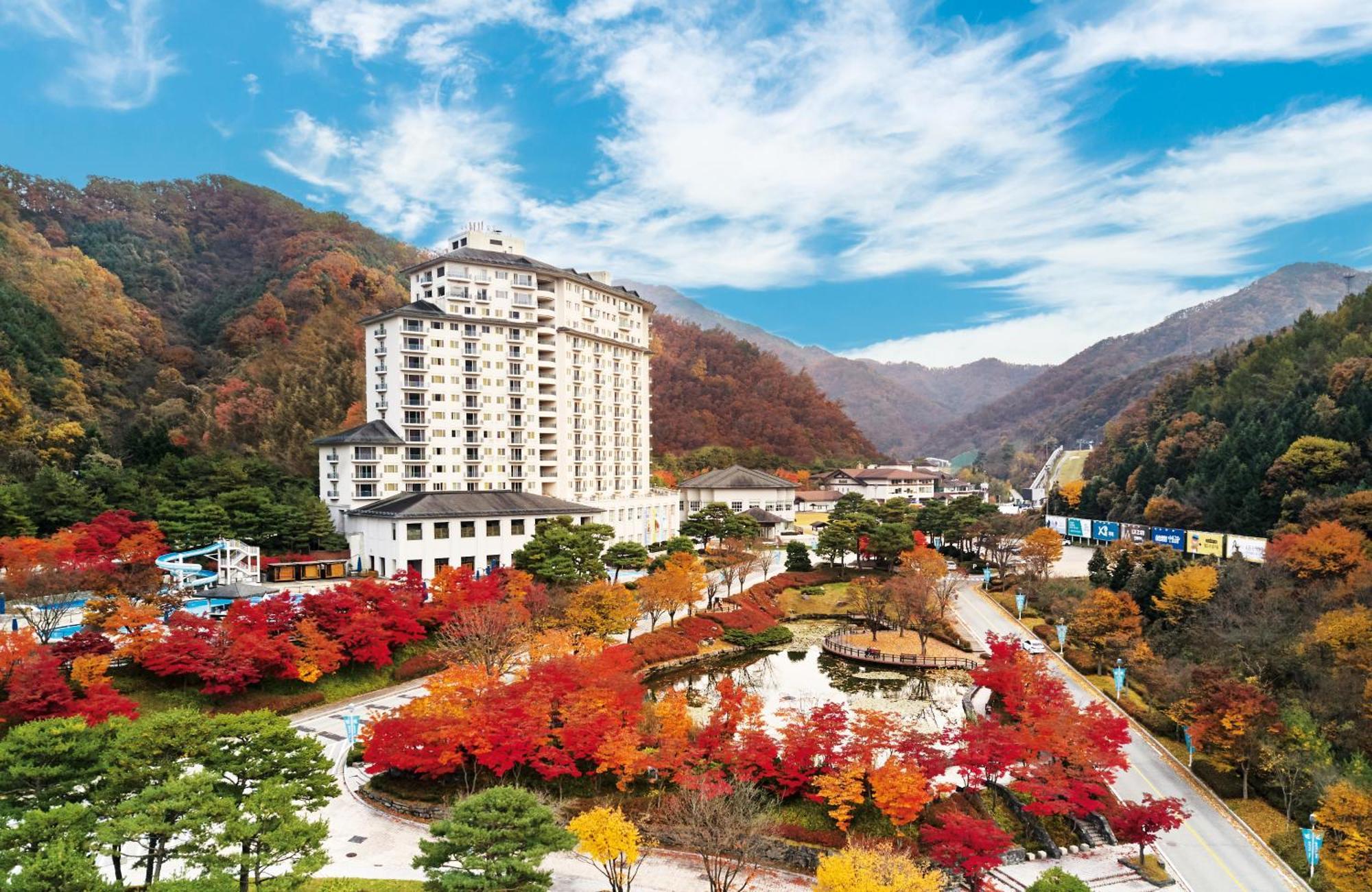 Elysian Gangchon Resort Chuncheon Exterior photo